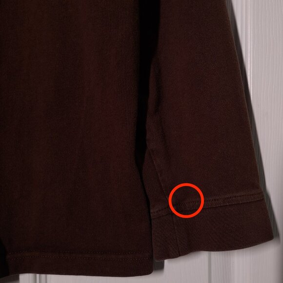 Marvin The Martian Lot29 Air Force-1 USED Long Sleeve Shirt: DISTRESSED, XL, Y2K - Picture 16 of 16